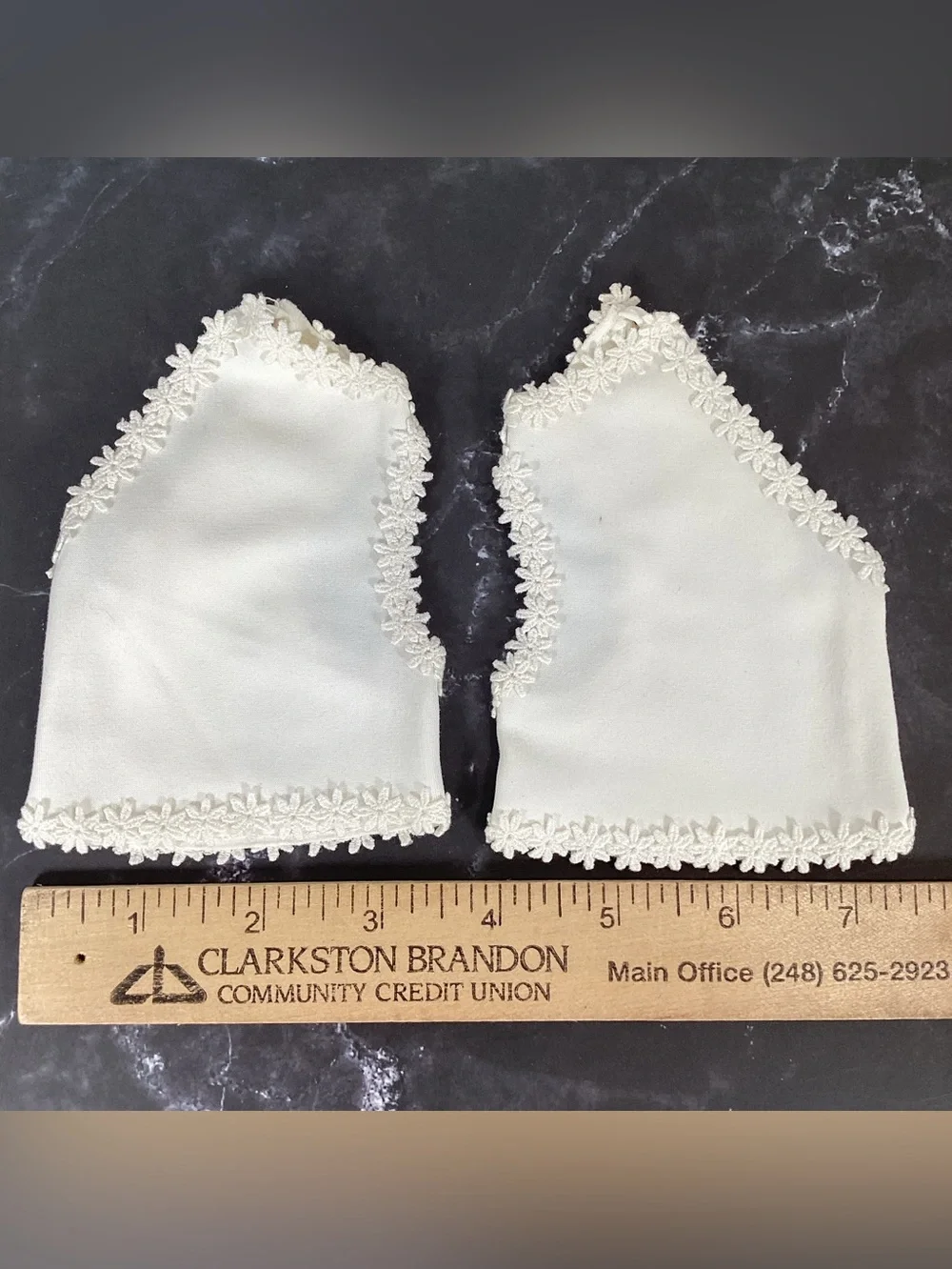 Vintage Pair Elegant Fingerless Gloves Wedding